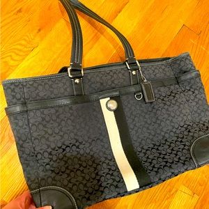 Coach tote bag large